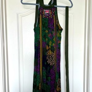 Anthropologie Summer Dress with tie belt